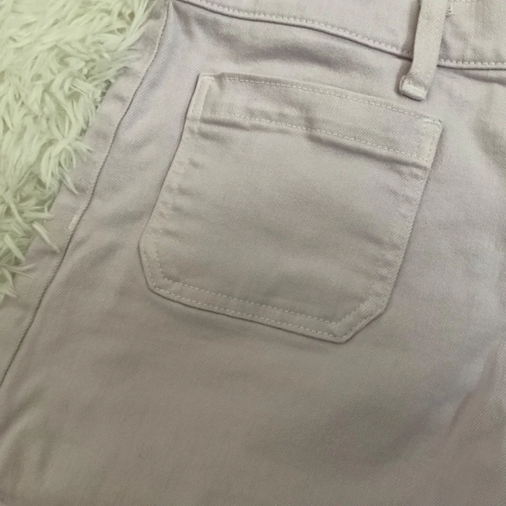 J. Crew High Rise Button Fly Jean Shorts - Lilac - Size 29‎